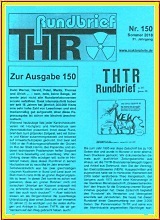 Titelblatt - THTR Rundbrief Nr. 150, Sommer 2018