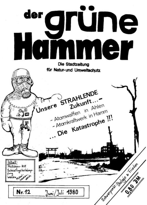 Der grüne Hammer - Ausgabe Nr.: 12 der ersten Serie, herausgegeben von der Bürgerinitiative