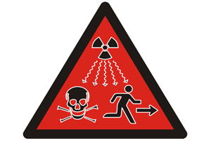 Warnung - new radiation symbol