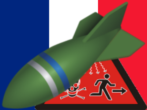 Frankrig - 290 atomsprænghoveder