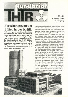 THTR-Rb-81-maart-2003-Juelich-in-der-kritisch