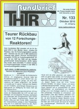 Інформаційний бюлетень THTR №: 133 - жовтень 2010