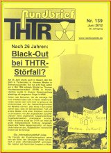 Boletim informativo THTR nº: 139 - junho de 2012