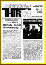 Boletín THTR n. °: 113 - mayo de 2007