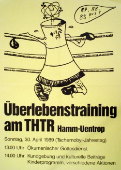 Ein langer Kampf - THTR-Ueberlebenstraining seit 1989