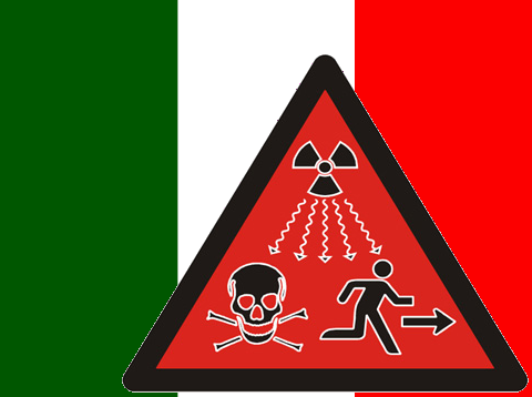 Vlajka suverénneho štátu Taliansko